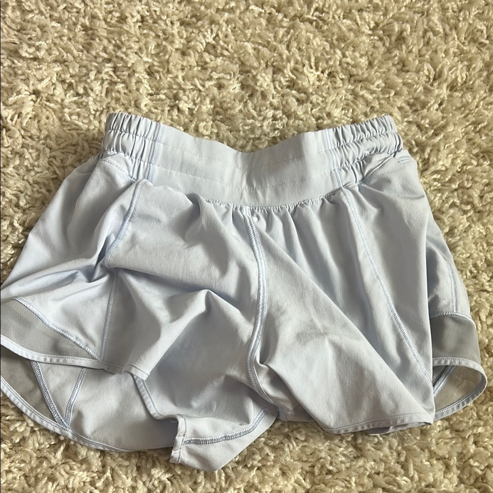 Women's Athletic Shorts in Light Gray
